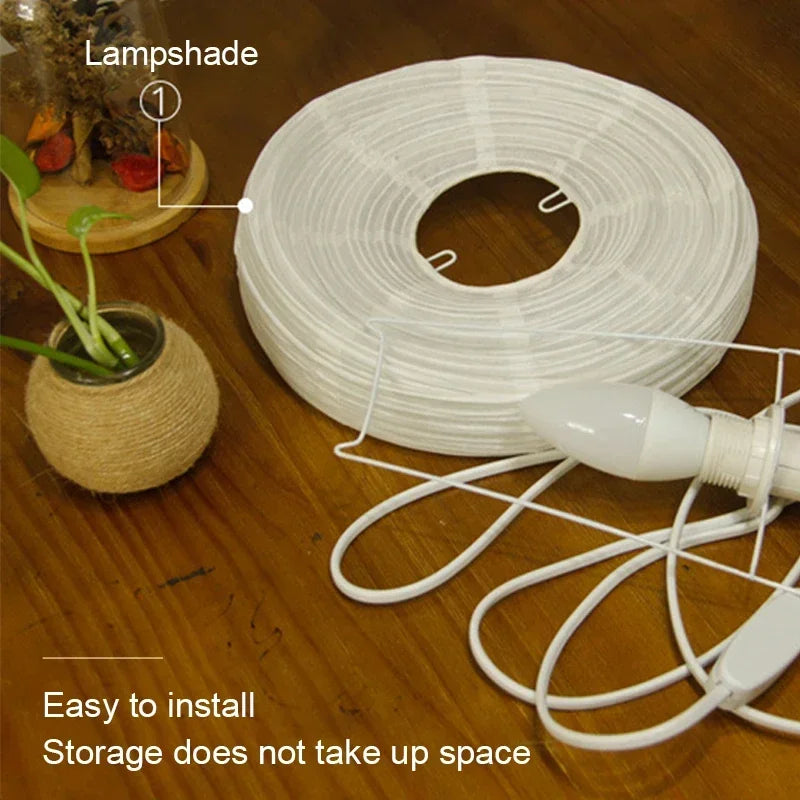 Japanese Rice Paper Lantern Table Lamp
