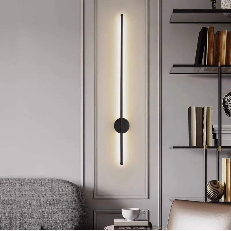 Minimalist Linear LED Wall Lamp