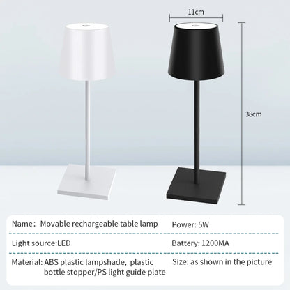 Cordless Rechargeable Table Lamp