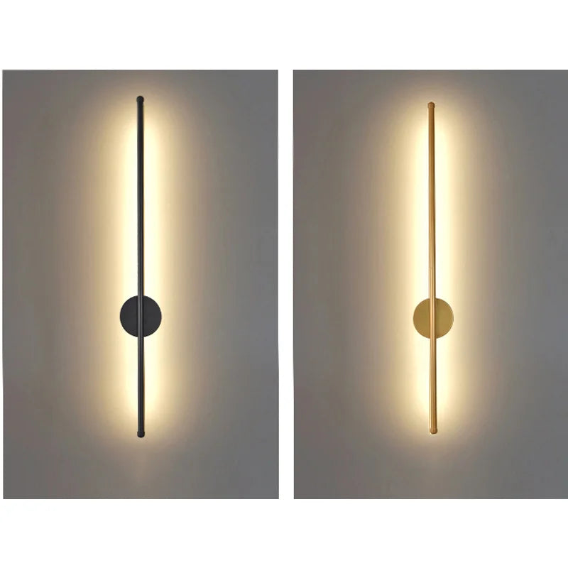Minimalist Linear LED Wall Lamp