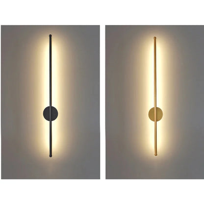 Minimalist Linear LED Wall Lamp