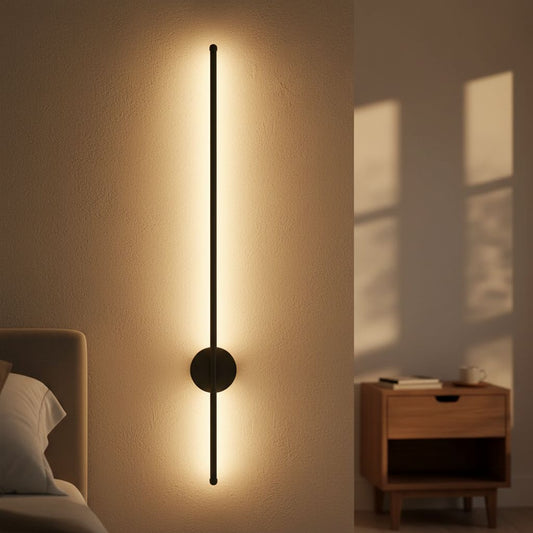 Minimalist Linear LED Wall Lamp